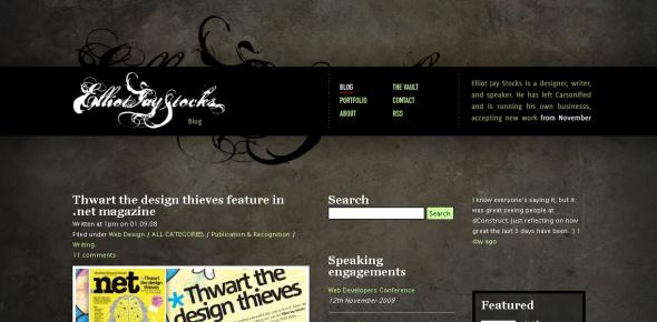 Screenshot Elliot Jay Stocks