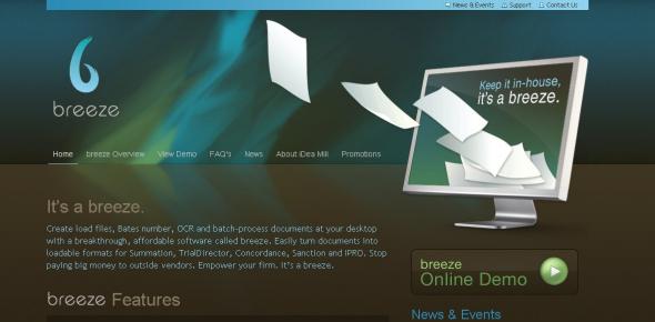 Screenshot breeze