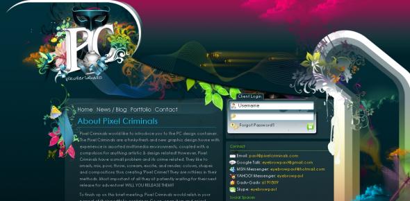 Screenshot Pixel Criminals