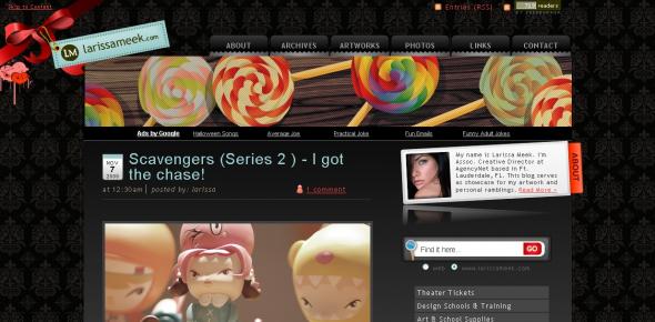 Screenshot Larissa Meek