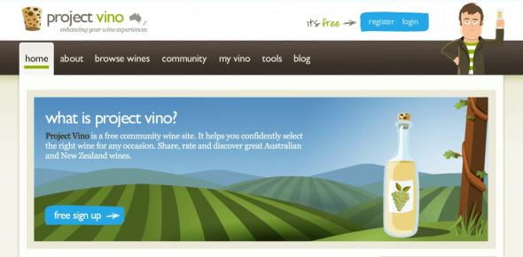 Screenshot Project Vino